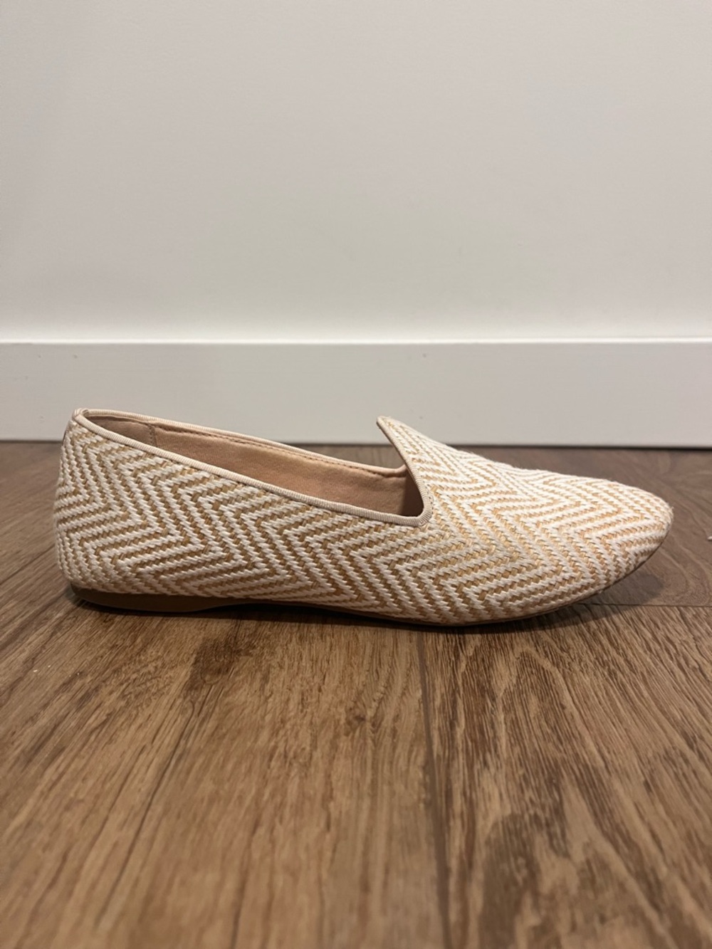 Birdies The Heron in Chai Chevron Size 8 - Picture 10 of 13